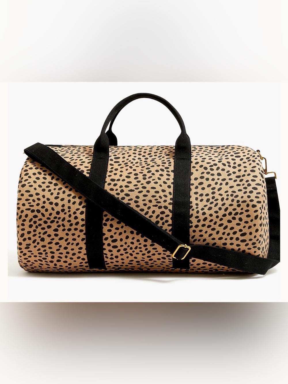 J. Crew Canvas weekender bag